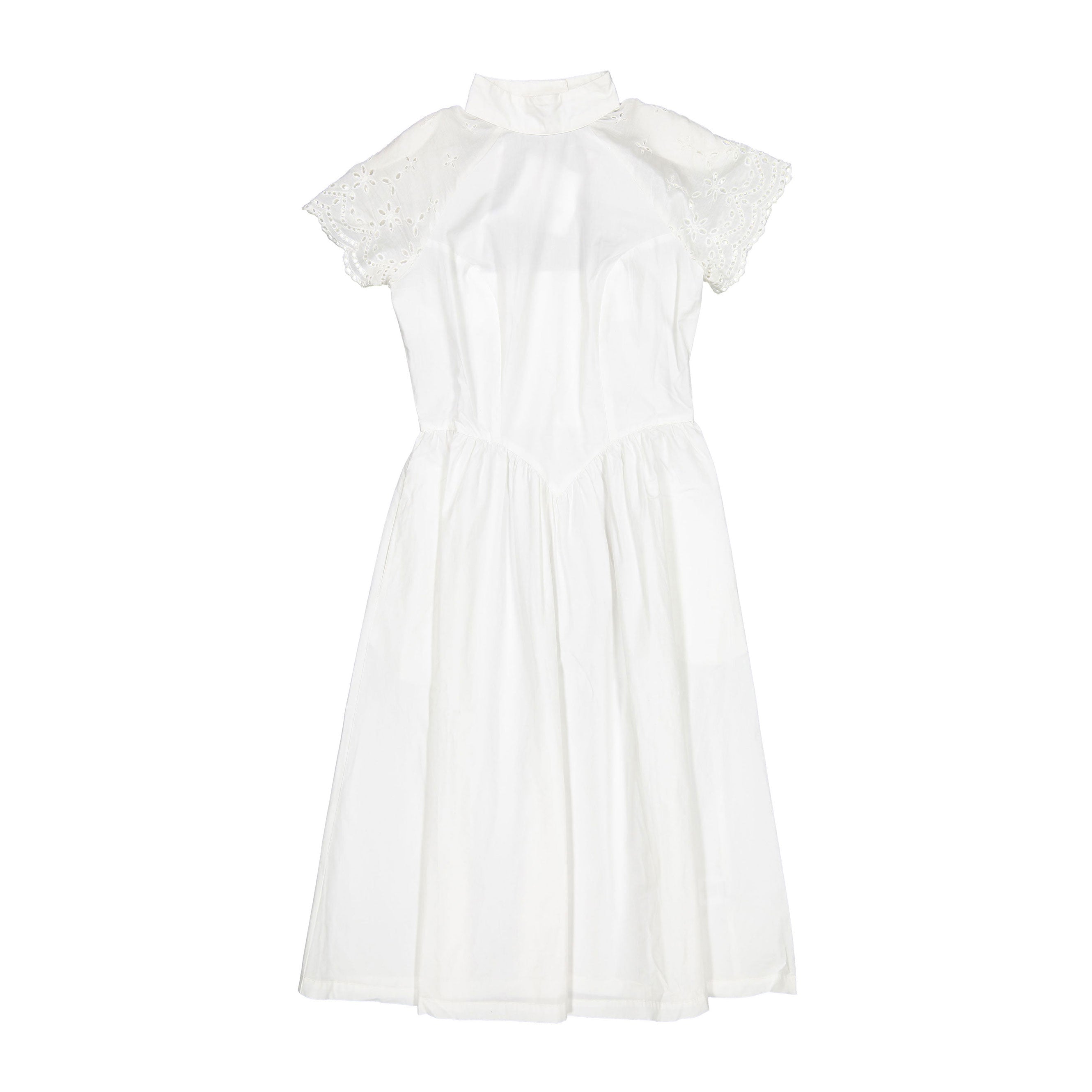 BATSHEVA Virginia Dress White Broderie Anglaise Garmentory