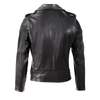 Schott N.Y.C. Waxy Natural Cowhide 50's Perfecto Motorcycle Leather Jacket - Black - Thumbnail 2