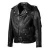 Schott N.Y.C. Waxy Natural Cowhide 50's Perfecto Motorcycle Leather Jacket - Black - Thumbnail 3