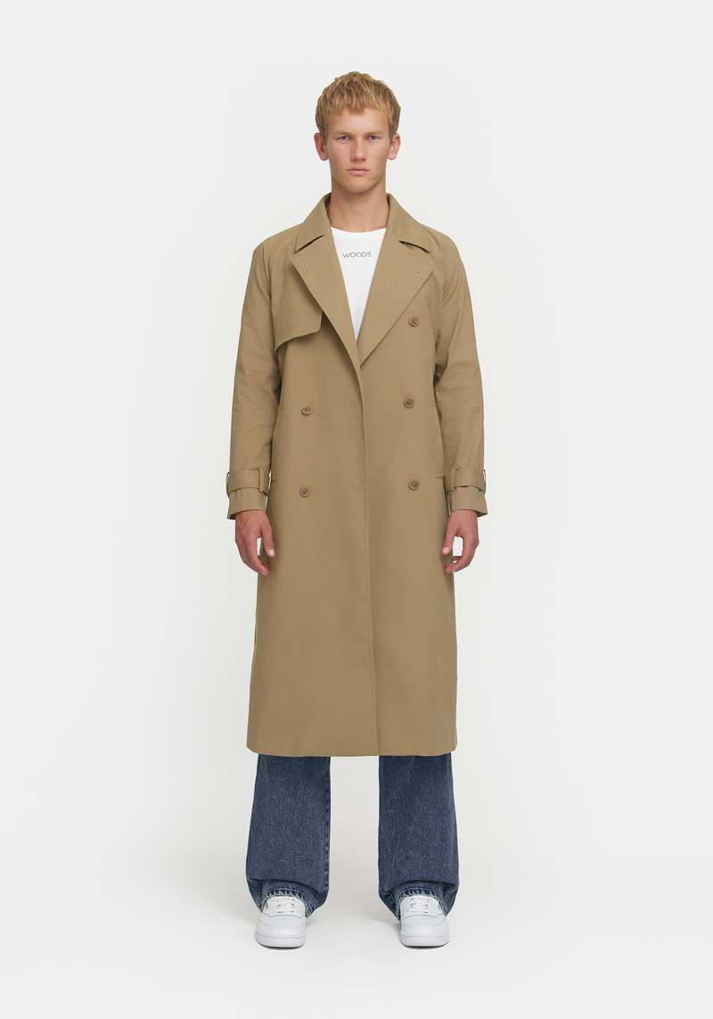 Viktoria Woods Mayweather Trench Brown Garmentory