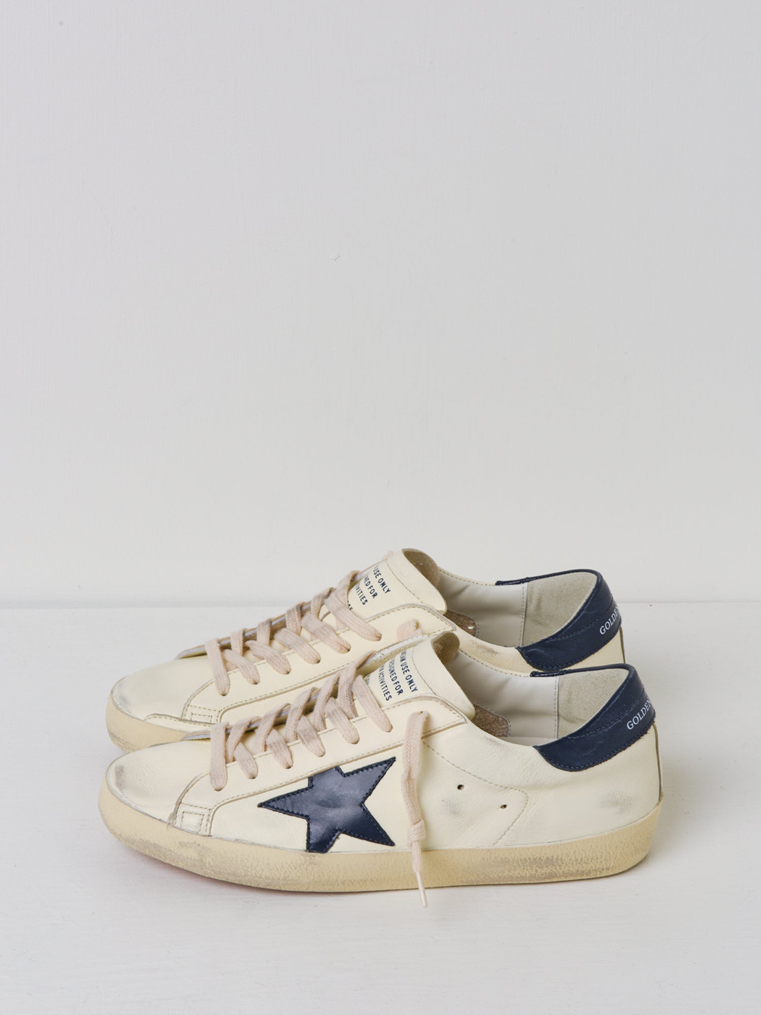 スニーカー Golden Goose Super-Star Beige Blue Low Sneaker golden-goose-superstar-sneaker