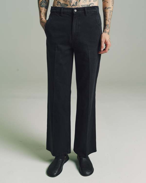 パンツ THE ROW Finch Jeans 32 The Row Denim Finch Jean - Black | Garmentory