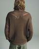 ROA Brown Hemp Crewneck - Brown  - Thumbnail 2