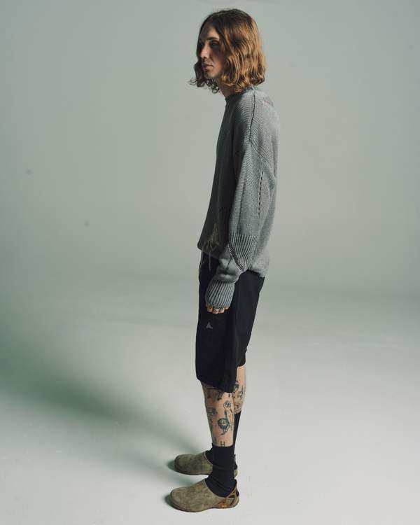 ROA Grey Hemp Crewneck - Grey | Garmentory