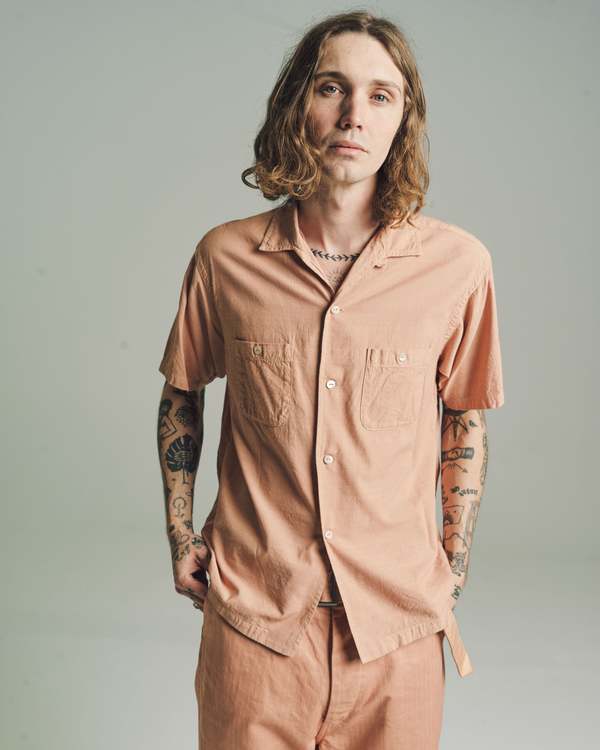Taiga Takahashi Sakura Sur Guy Shirt - Peach