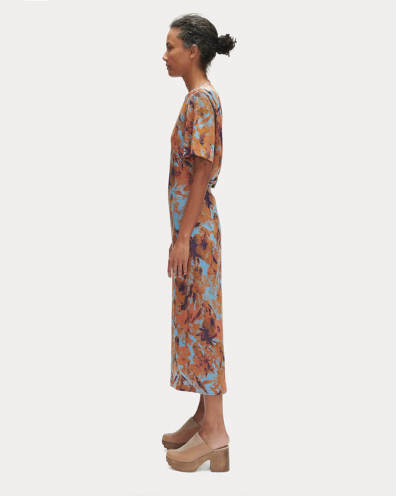 Rachel Comey Eesome Dress - BLUE PRINT | Garmentory