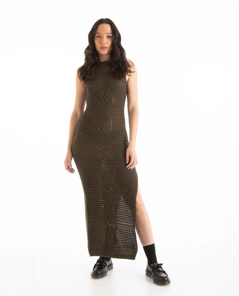open shoulder knit dress Gray Off-Shoulder Sweater Dress for Women | Long Sleeve Ribbed Knit Maxi  Dress - Elegant Bardot Formal Winter Party Bodycon Gown