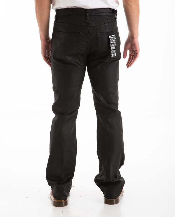 Ksubi Bronko Wax Jean - Black | Garmentory
