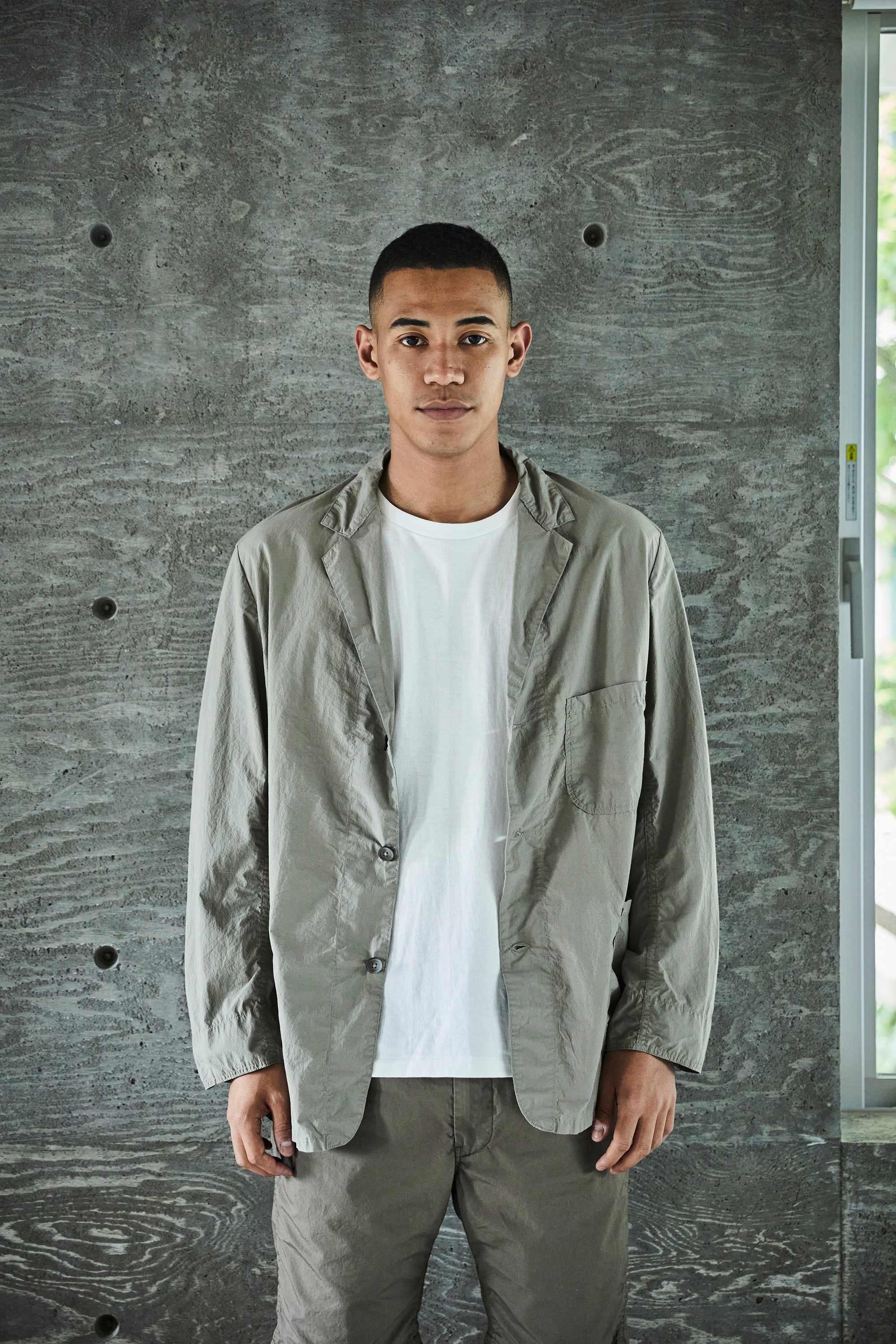 Orslow Mens Light Simple Work Jacket - Sumi Black | Garmentory