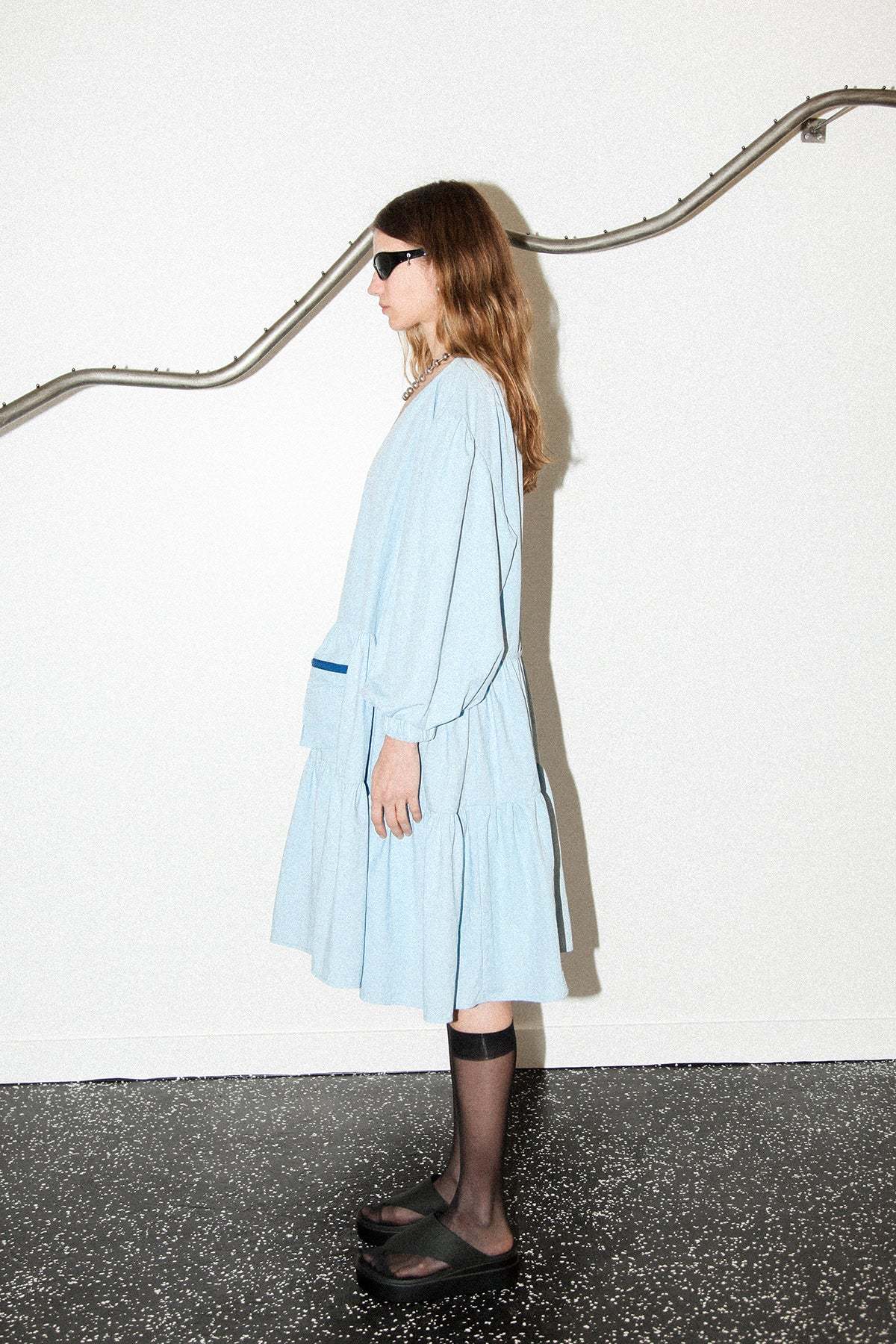 KkCo 〈Utility Wrap Dress 〉 Utility Wrap Dress in Black – KkCo