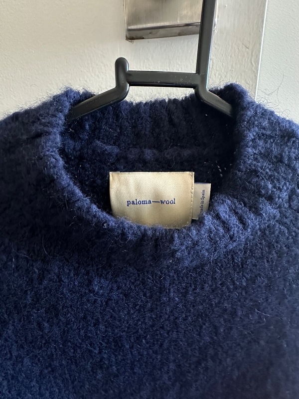 Paloma Wool Grand Slam Sweater - Navy | Garmentory