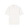 Wax London Naples Polo Vertical Knit - Ecru - Thumbnail 1
