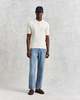 Wax London Naples Polo Vertical Knit - Ecru - Thumbnail 2