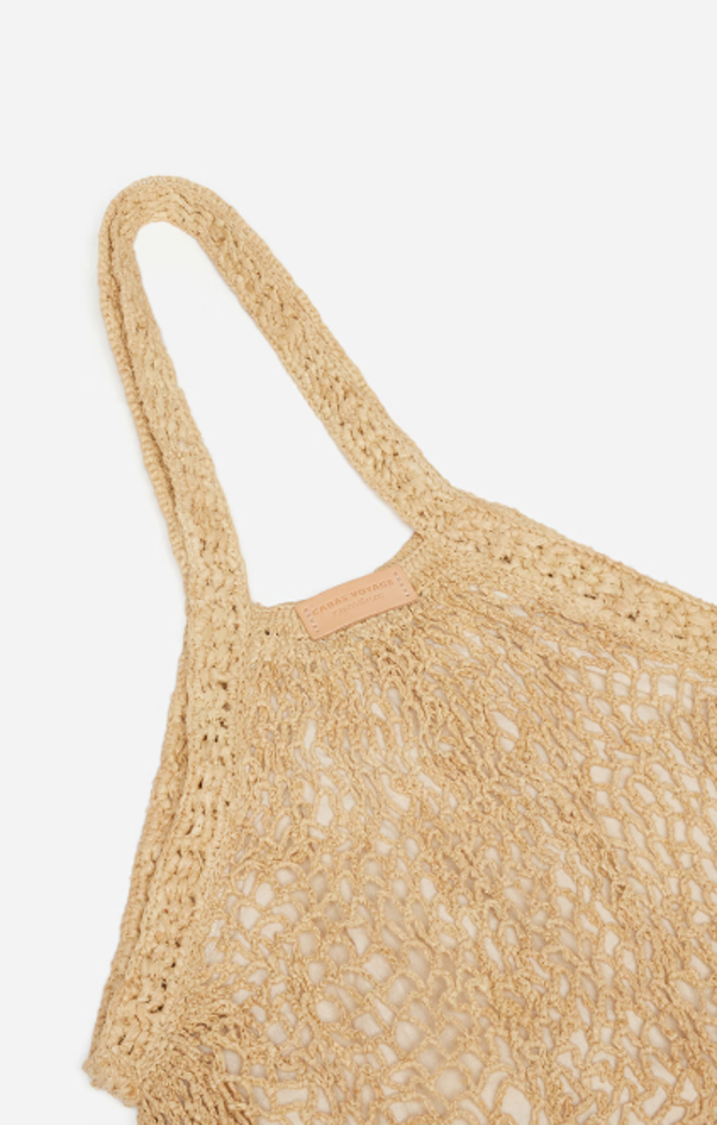 Vanessa Bruno Filet Raffia Bag Natural Garmentory