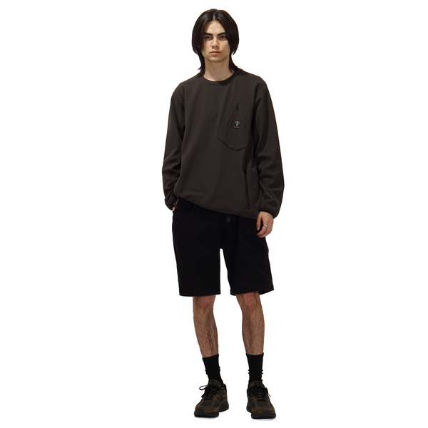 South2 West8 BELTED C.S. SHORTS - BLACK
