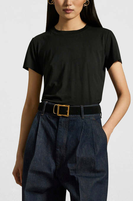 Kallmeyer Rae Slink Jersey Top - Midnight | Garmentory