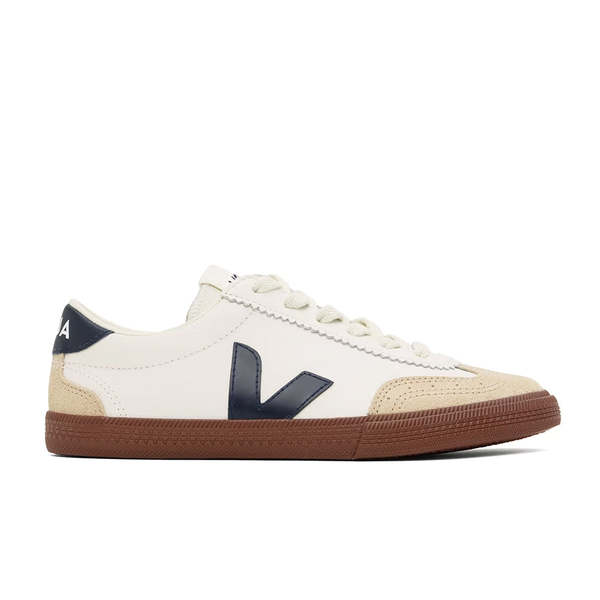 Veja Volley OT - Scarpe Unisex In Pelle Organica E Gomma Amazzonica, Fatte In Brasile