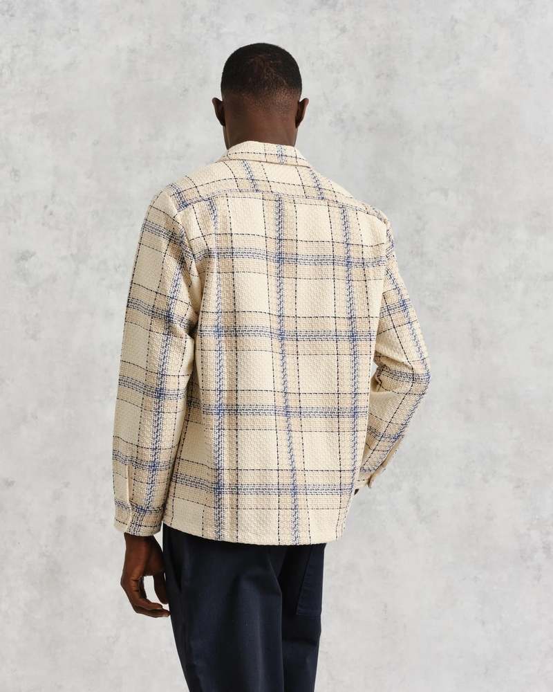 Wax London Whiting Overshirt - Earl Check Wax London Whiting Overshirt - Earl Check