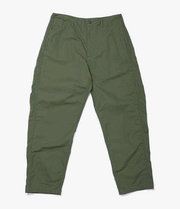セクタ　Engineered Garments オリーブグリーン チノパン Engineered-Garments-Workaday-
