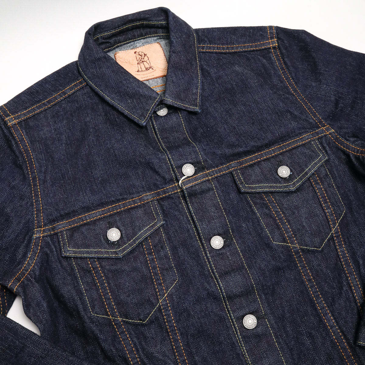 Pure Blue Japan 14oz Selvedge Denim Type 3 Jacket - Indigo | Garmentory