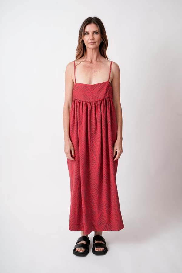 strapless open back dress Red Strapless Tight Long Dress With Gathering At The Sides