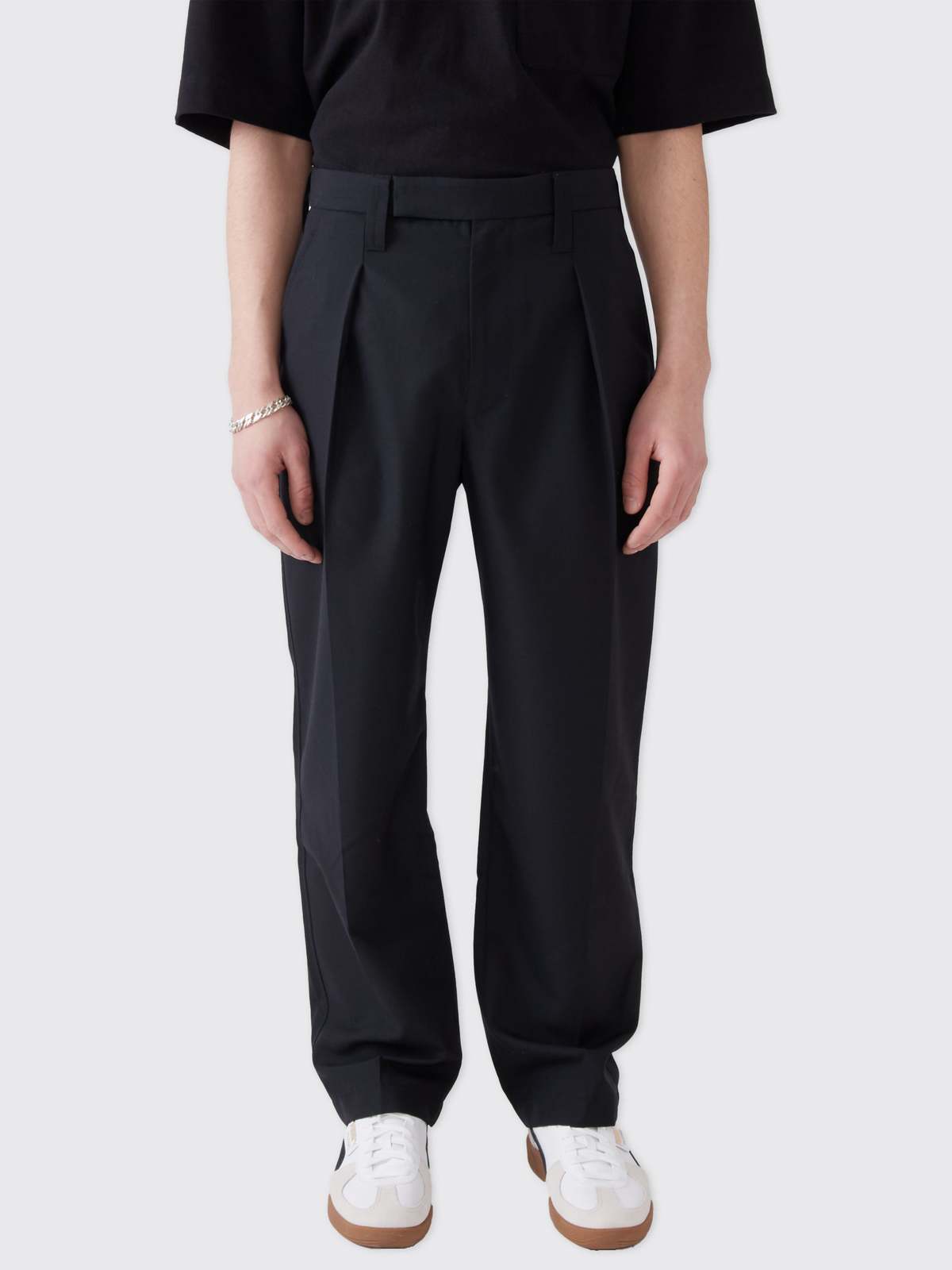 Lemaire One Pleat Pants - Marine | Garmentory