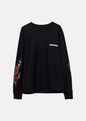 Chrome Hearts x Matty Boy Stay Fast Long Sleeve T-Shirt - Black