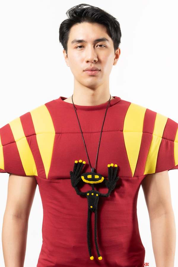 Walter Van Beirendonck Alien Friend Jewel - Black | Garmentory