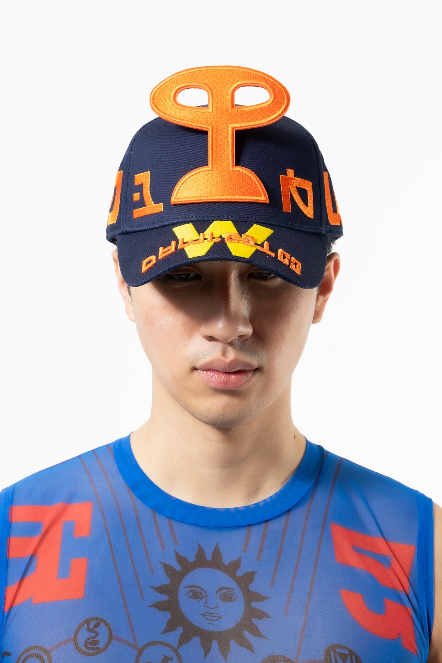 Walter Van Beirendonck DAWLEETOO Cap - Indigo | Garmentory