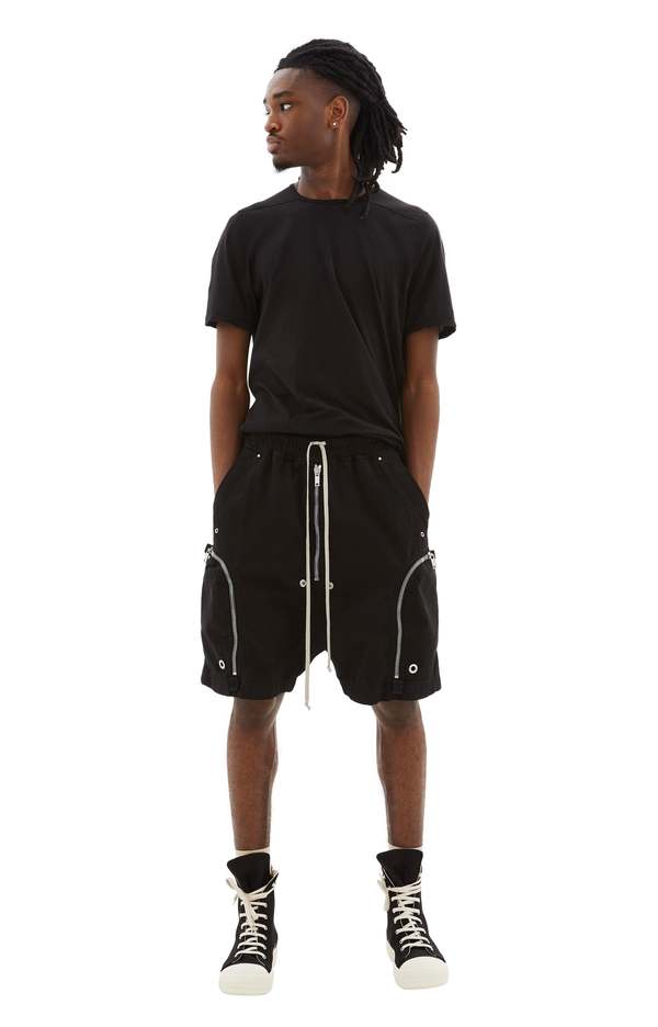 Rick Owens Bauhaus Shorts - Black | Garmentory