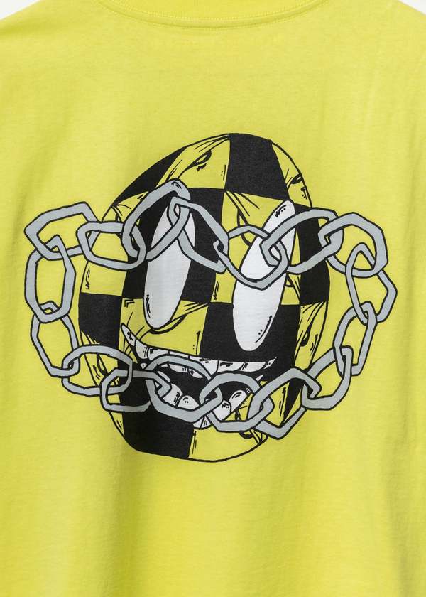 chrome hearts Neon Chrome Hearts x Matty Boy Chain Face T Shirt