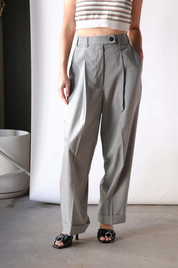 Cordera Tailoring Masculine Pants in Grey | Garmentory
