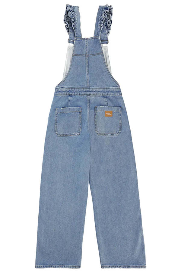 帽子 DENIM DUNGAREE Vintage Style Men Denim Bib and Brace Overalls Heavy Duty