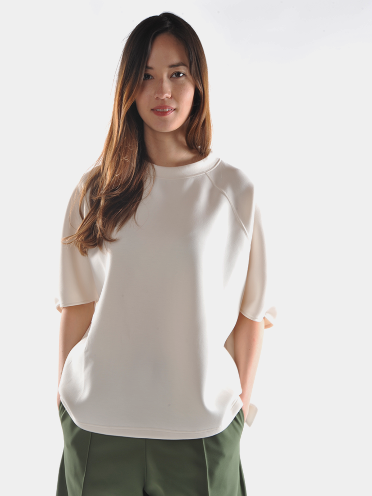 COG The Big Smoke Hellen Pentagon Top - Off White | Garmentory
