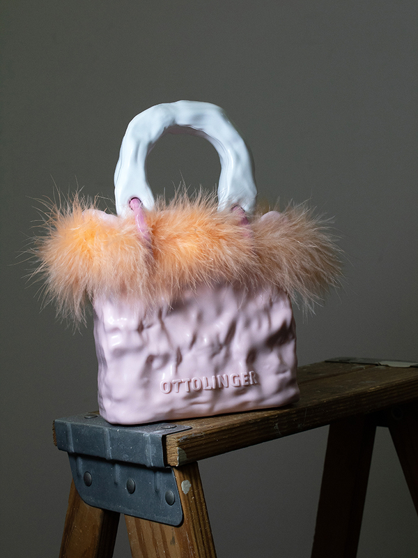 [オートリンガー]★Ottolinger Signature Ceramic Bag Fluff★ Ottolinger Signature Ceramic Bag - Fluff | Garmentory