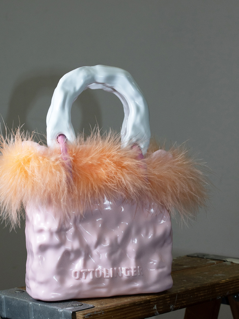 [オートリンガー]★Ottolinger Signature Ceramic Bag Fluff★ オートリンガー]☆Ottolinger Signature Ceramic Bag Fluff