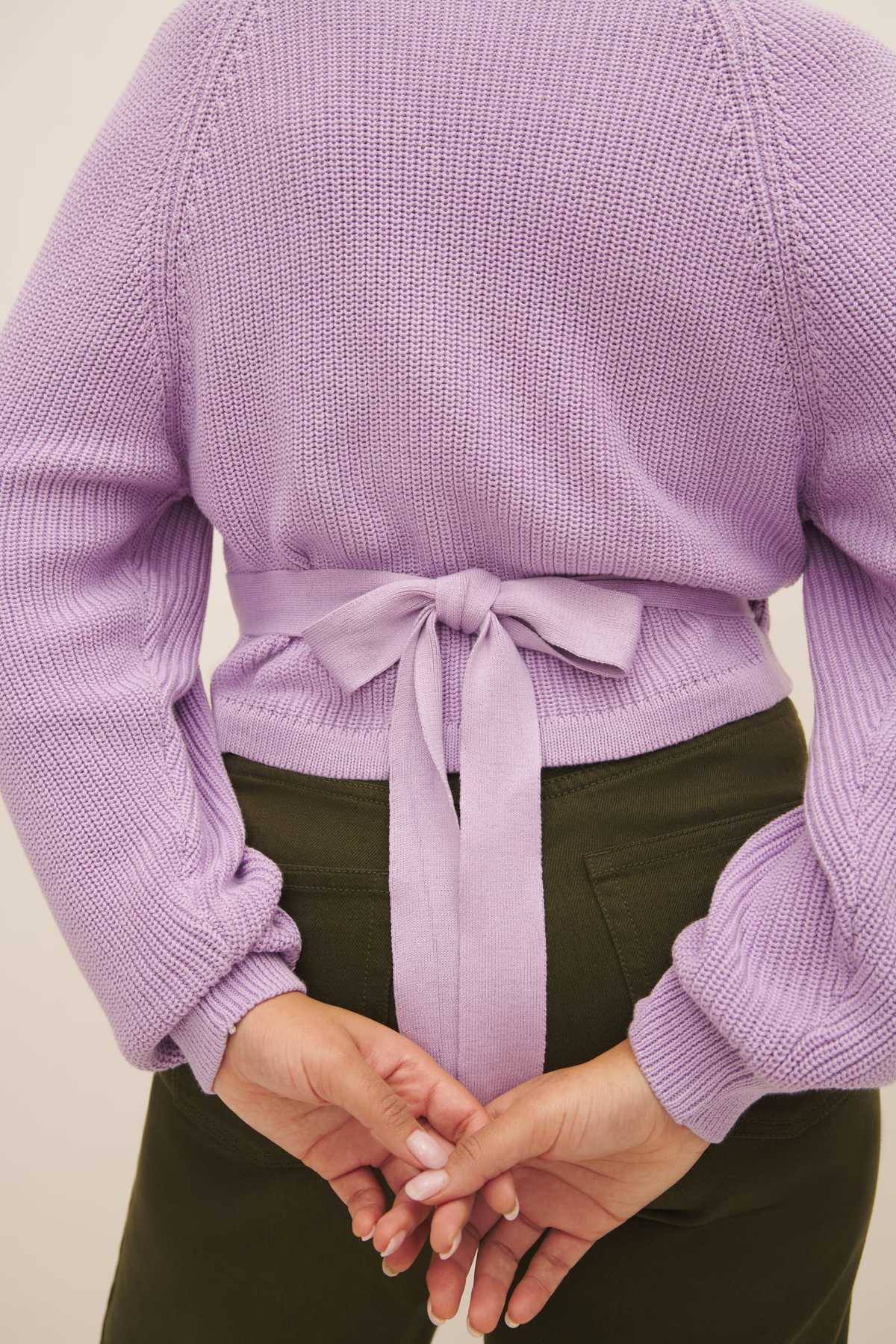 Kowtow Composure Cardigan - Wisteria