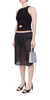 Sandy Liang Bellisimo Tank - Black - Thumbnail 2