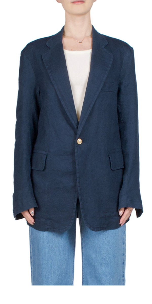 Rayna Denim Deconstruct Blazer main image 1