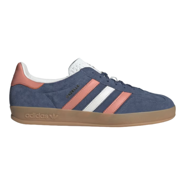 adidas gazelle silver green womens Adidas Original Gazelle 2 J Suede Big Kids' Shoes Blue-Red – Sports Plaza NY main image 1