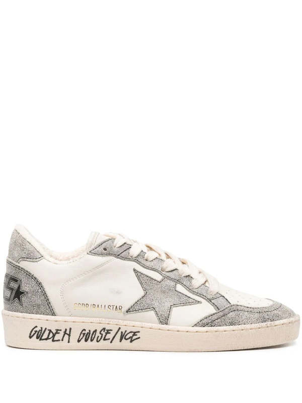 Golden Goose Ball Star Double Quarter sneakers - Optic White/Black