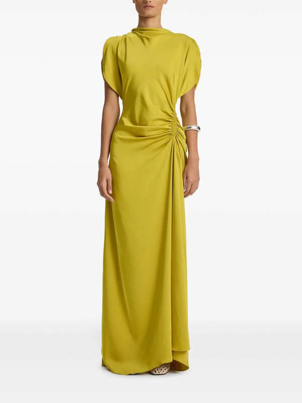 A.L.C. Nadia Gown - Cactus Bloom | Garmentory A.L.C. Nadia Gown - Cactus Bloom | Garmentory