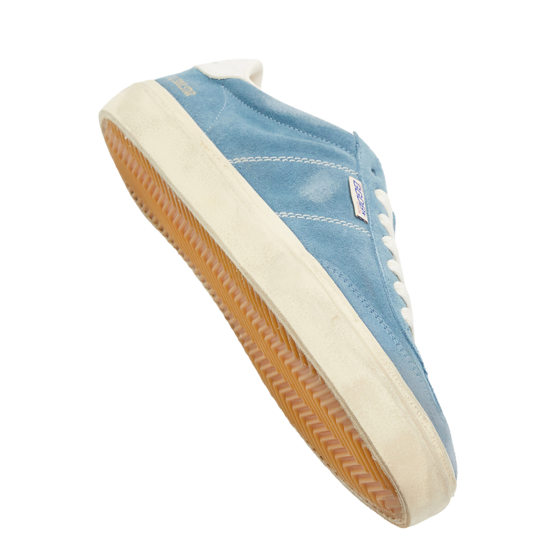 Golden Goose Deluxe Brand Soul Star Suede Sneaker - Blue