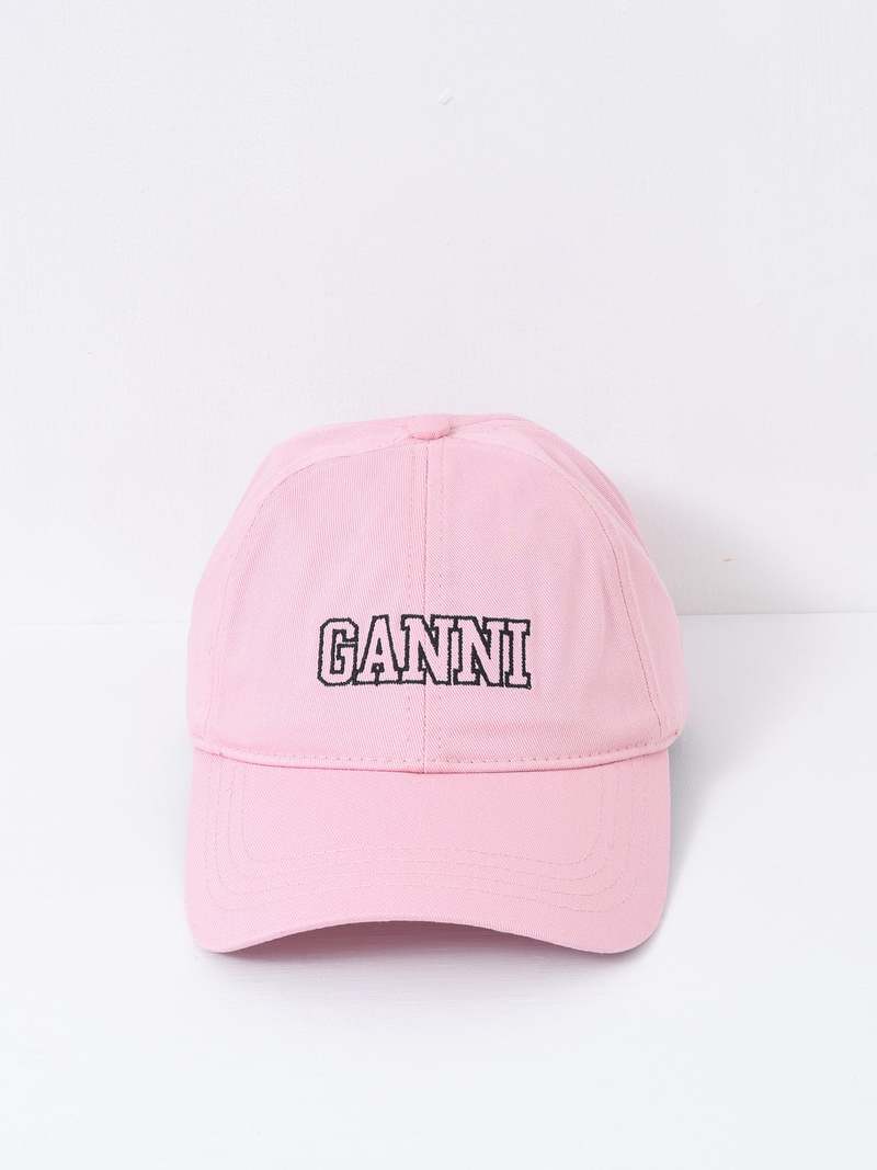 Ganni Cap Hat - Sweet Lilac | Garmentory