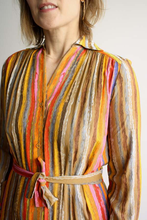 Myrtle Joan Dress - Poster Paint
