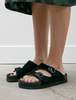 Needles Double Strap Suede Sandal - Thumbnail 2