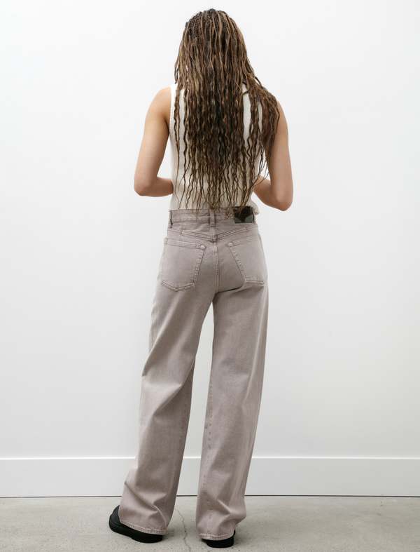 Our Legacy Treble Cut Pink Cast Chain Twill jeans - Grey | Garmentory