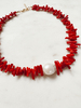 CHILLAX Pearl Choker Necklace - Red - Thumbnail 2