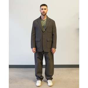 Engineered Garments Ivy Blazer - Dk.Brown CP Waffle | Garmentory