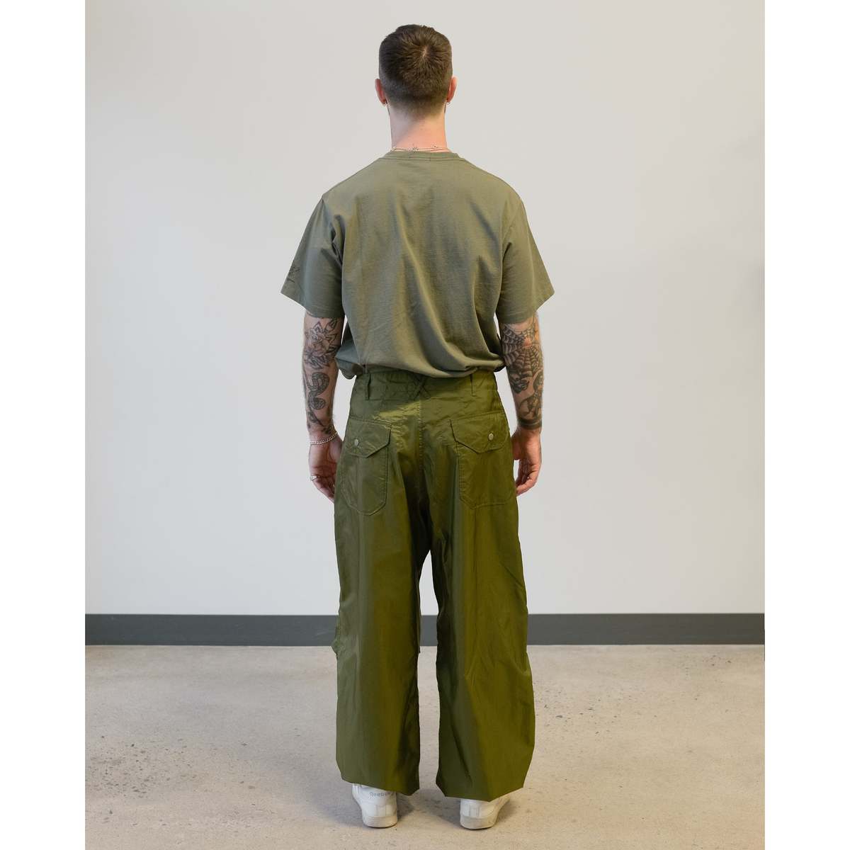 パンツ Engineered Garments Over Pant XS Olive Engineered Garments Over Pant Olive